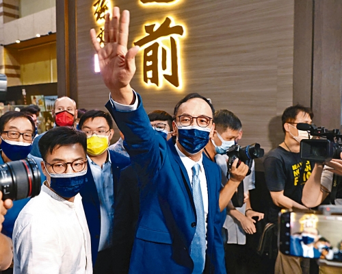 ■朱立倫第二度當選國民黨主席。
