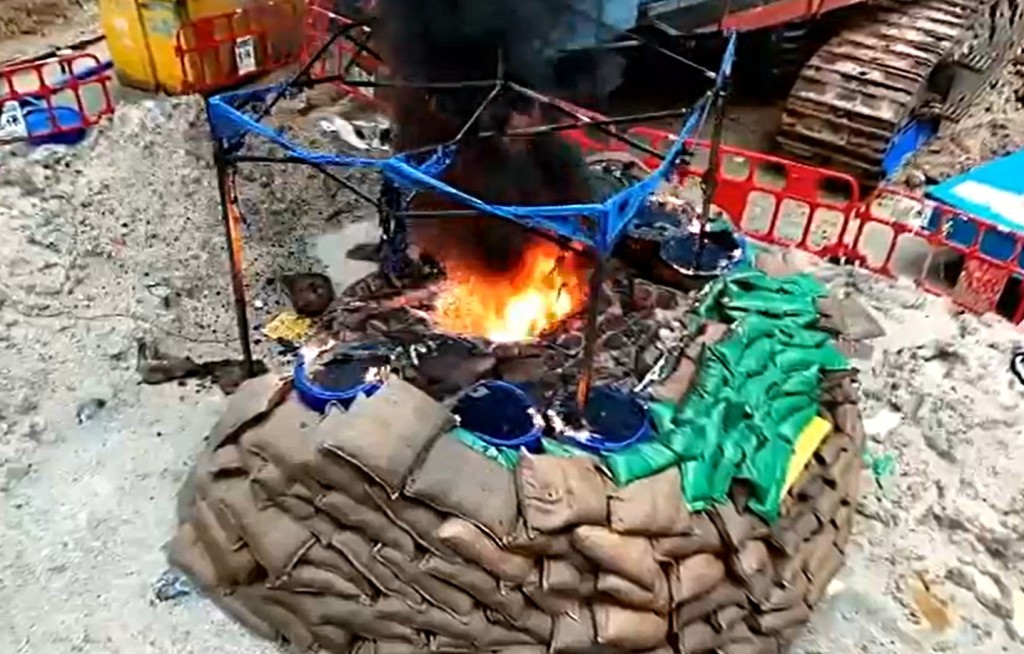 警方提供影片截圖