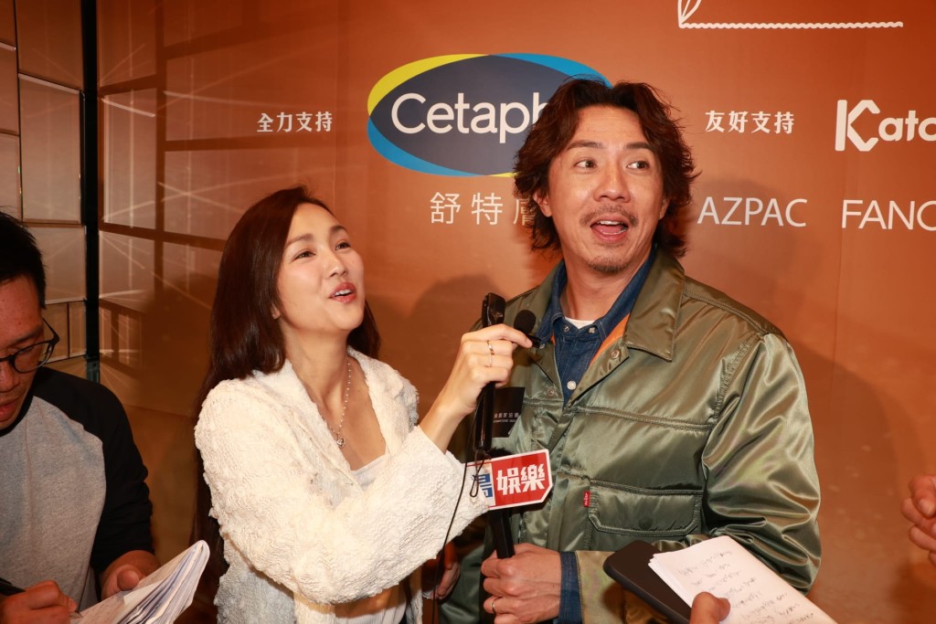 阿聰大讚太太是一位好演員。  