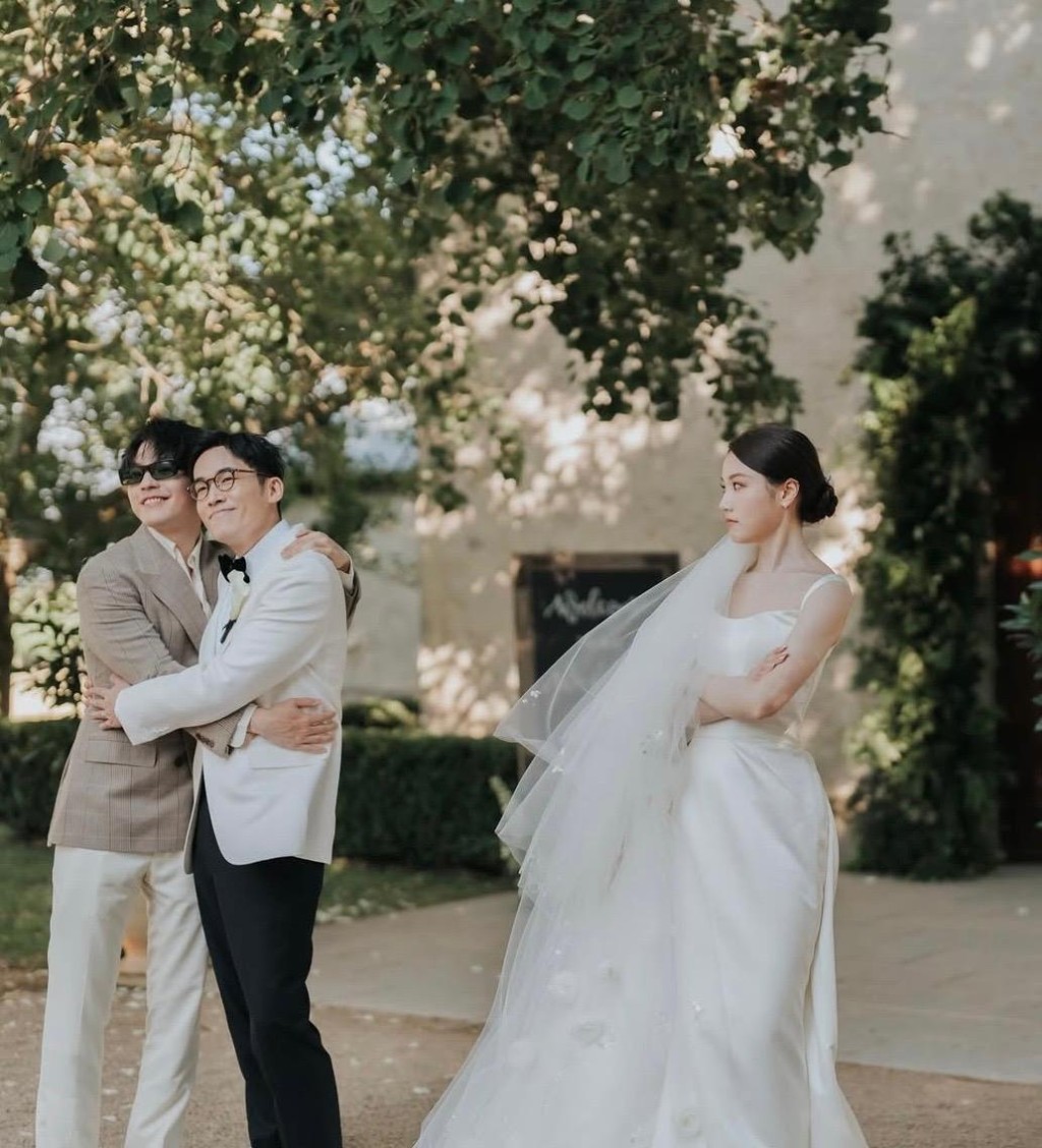 Ian在1月时飞澳洲参加“双陈”婚礼，三个姓陈嘅都好玩得！