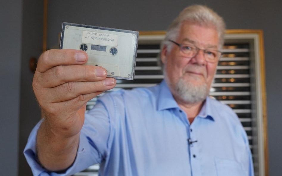 霍仁將收藏了超過50年的錄音帶拍賣。互聯網圖片