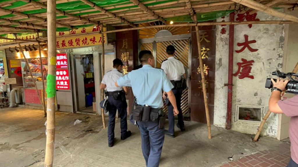現場為旺角塘尾道22號長輝大廈。