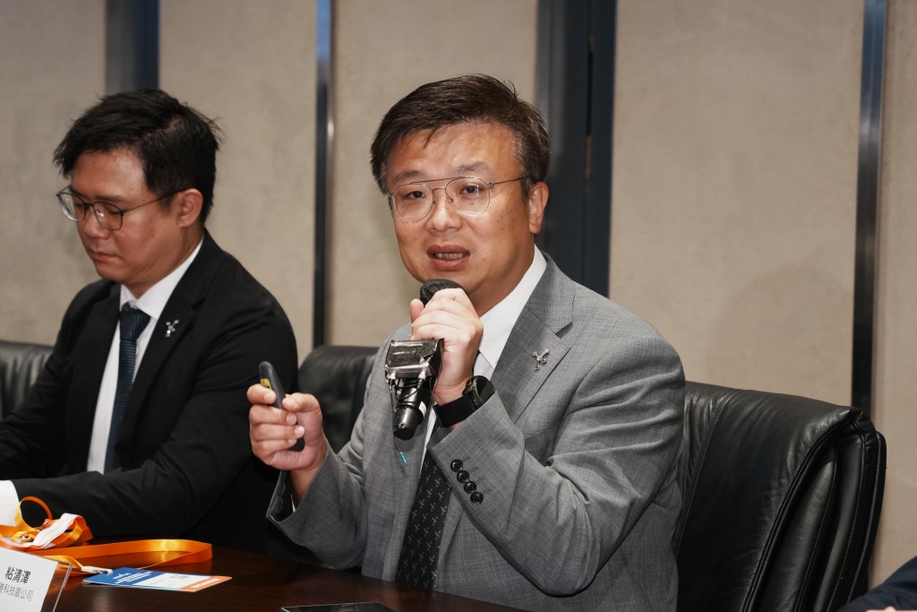 香港科技園公司初創企業生態圈培育及發展總監粘清澤。 香港科技園公司初創企業生態圈培育及發展總監粘清澤。
