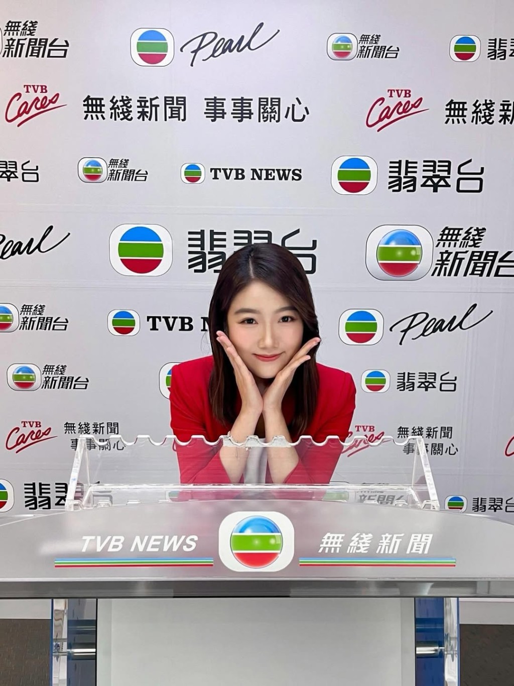 譚詩雅近日於IG連環發帖，來紀念她的TVB主播旅程。