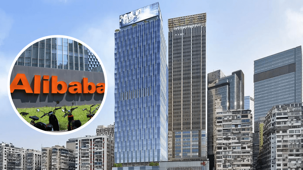 銅鑼灣新甲廈港島壹號中心13層樓面，由阿里系以約72億承接。