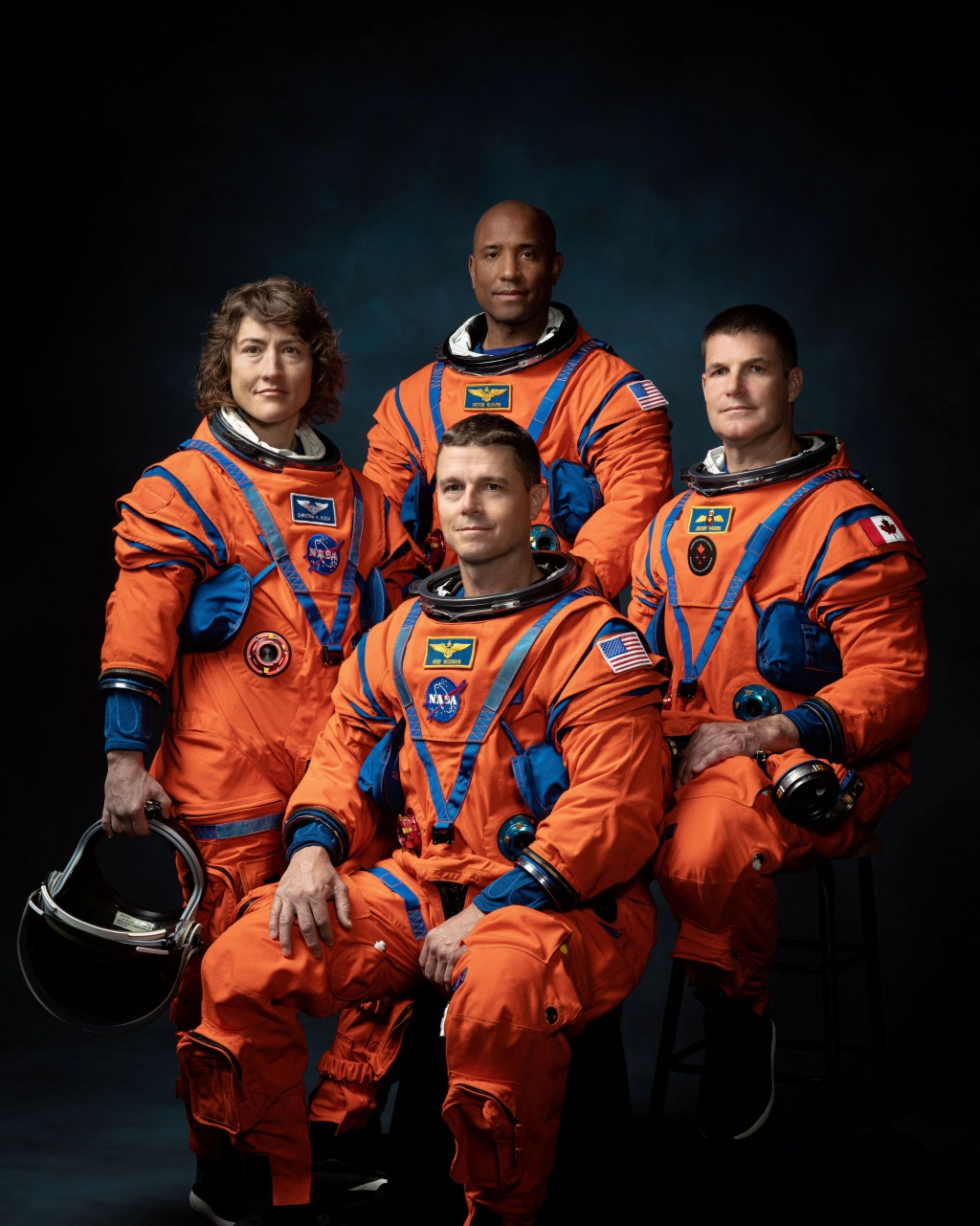 NASA重啟載人登月任務，4名太空人名單公布。 路透