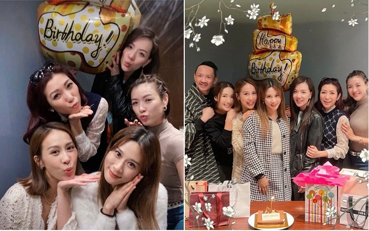 張嘉兒生日有好姊妹為她慶祝,仲收到一枱禮物。