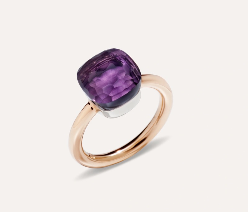 紫水晶指环。（Pomellato）