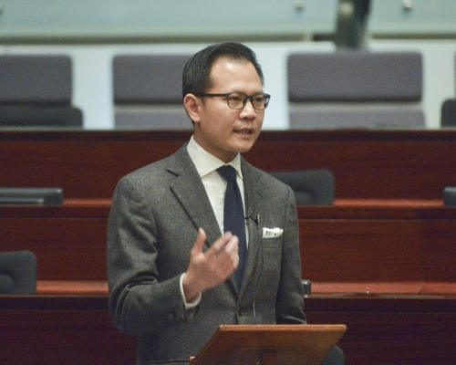 郭榮鏗指空置稅率應按年遞增 令地產商加快推售單位。資料圖片