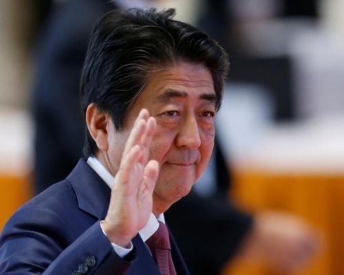 安倍晉三。AP