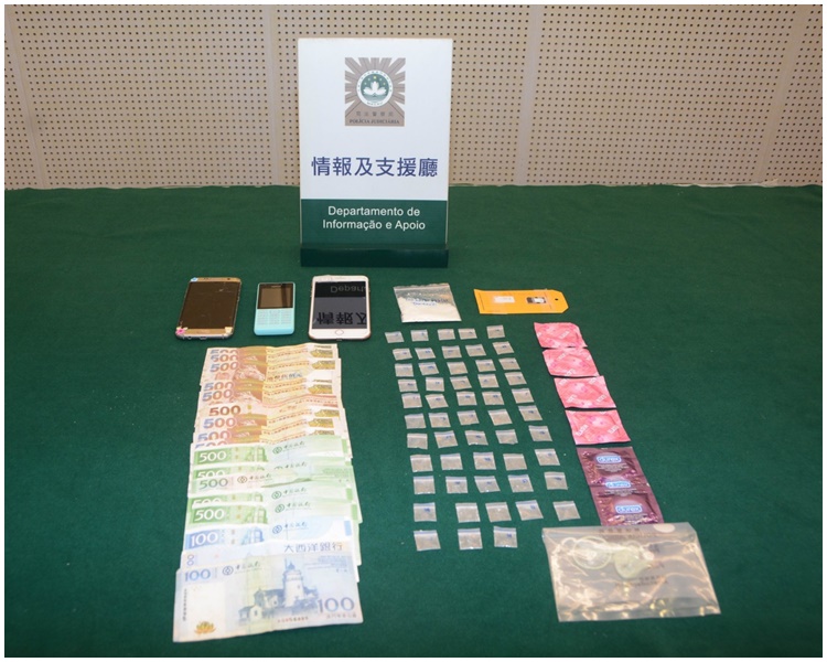 是次檢獲的可卡因市值逾7萬。