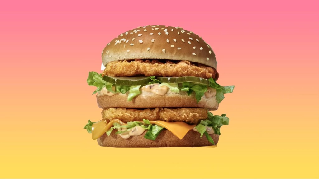 麥當勞也曾在數個國家推出雞肉「巨無霸」。 網上圖片