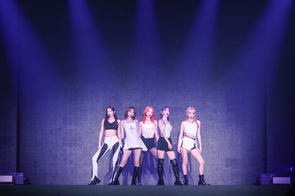 韓國女團LE SSERAFIM去年9月底來港舉行演唱會。
