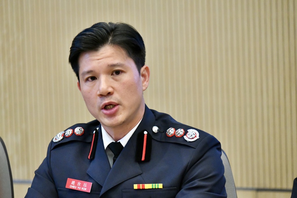 特區救援隊指揮官趙汝珏。資料圖片