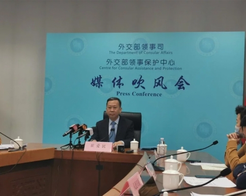 崔愛民表示,中國截止目前已從世界各地接回逾7.3萬名中國國民。網圖