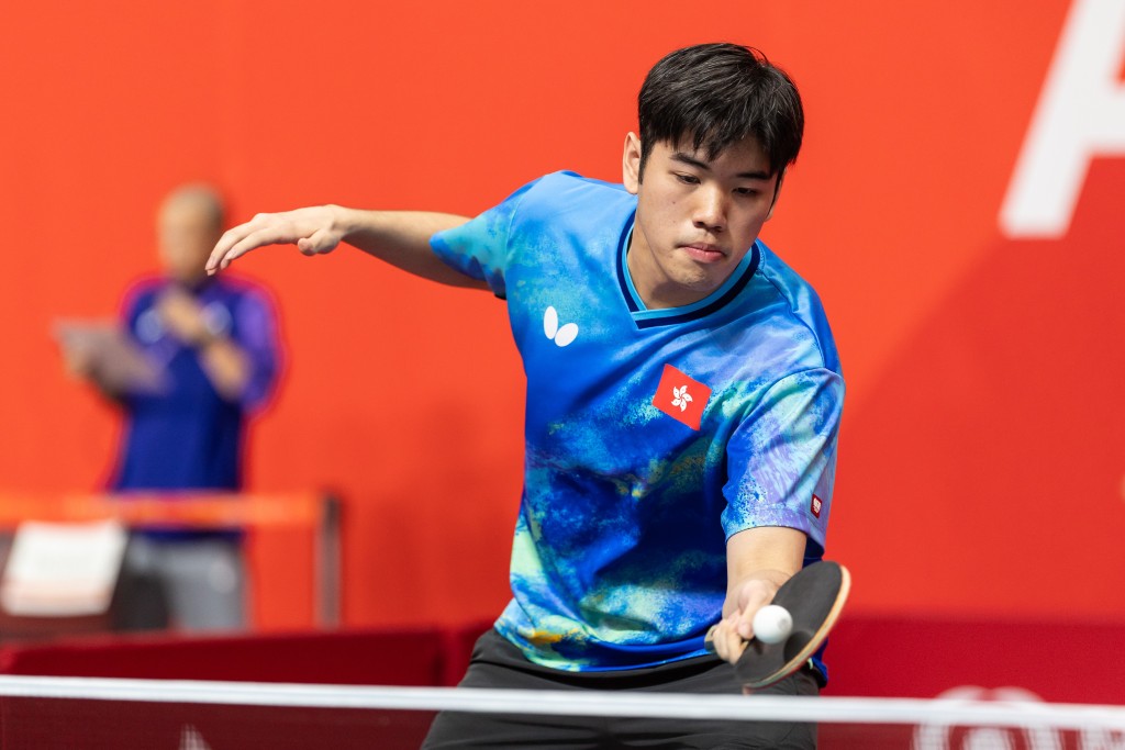 黄翰林夺得男子9级个人赛铜牌。照片由中国香港残疾人奥委会提供 黄翰林夺得男子9级个人赛铜牌。照片由中国香港残疾人奥委会提供