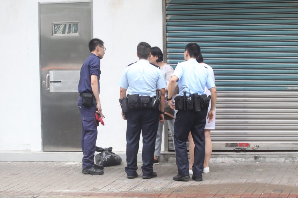 警方在場調查。林思明攝
