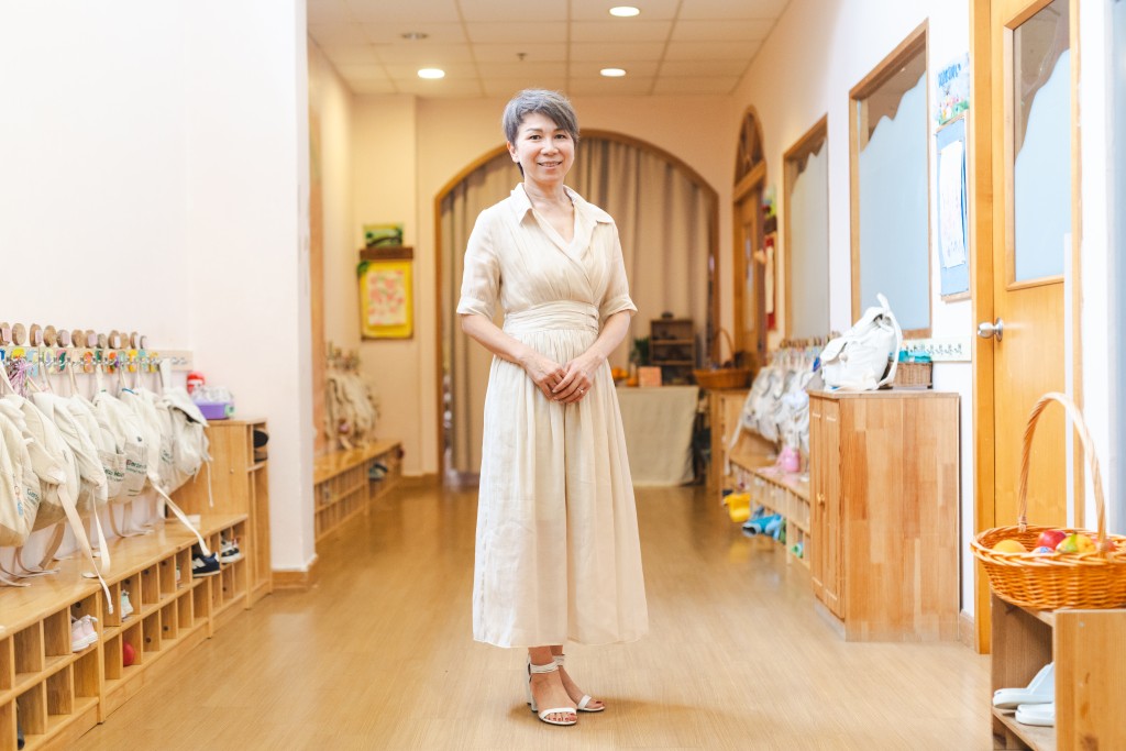 花園華德福學校創辦人彭潔玲(Cannie Pang) (圖片來源:《親子王》) 花園華德福學校創辦人彭潔玲(Cannie Pang) (圖片來源:《親子王》)