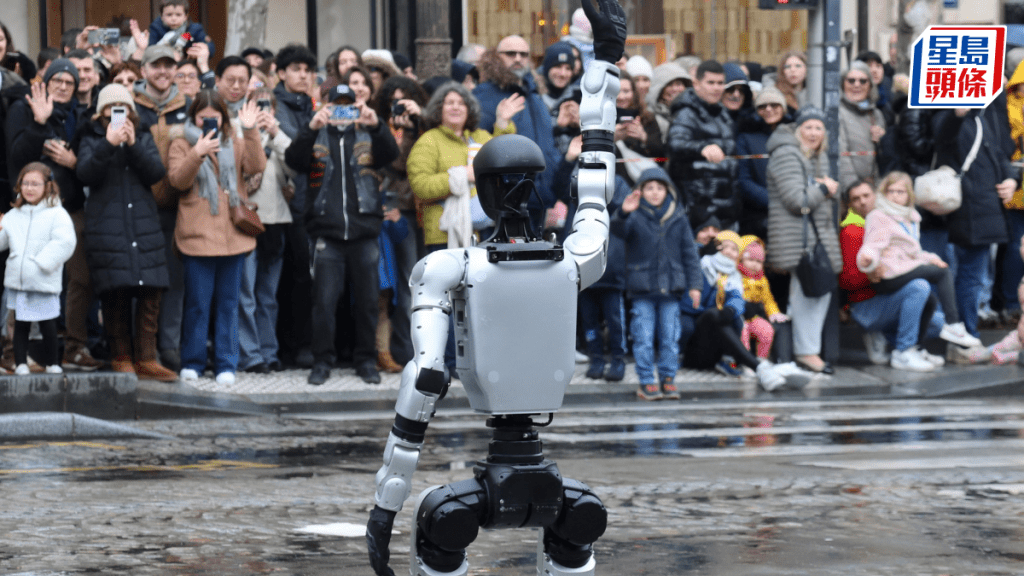 香港電訊與宇樹合作 推動企業應用物理AI技術 大型場館部署巡邏機械人