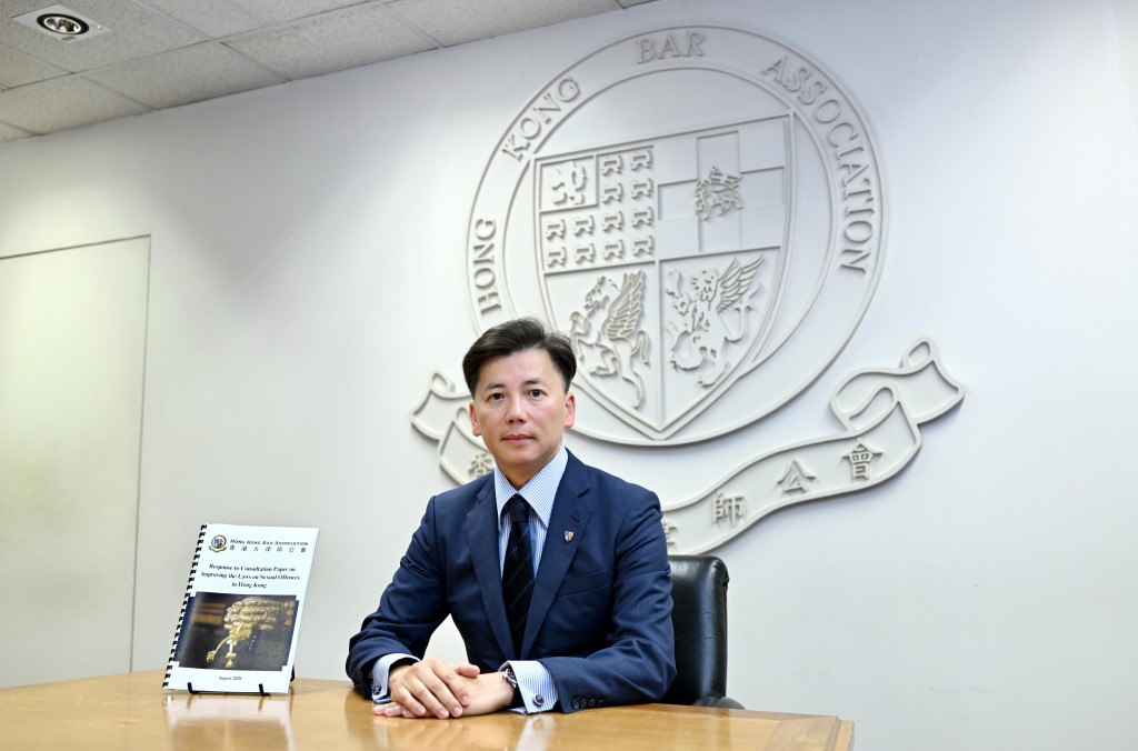 許紹鼎強調，今次性罪行檢討已經向前邁出很大一步，處理現今社會數十年來未處理的性罪行議題。劉駿軒攝