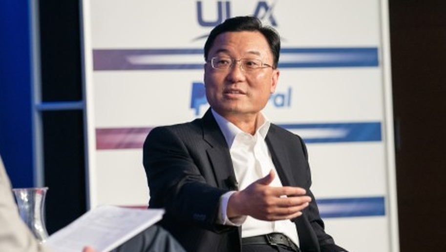 謝鋒本月19日在美參加公開活動,出席一論譠。