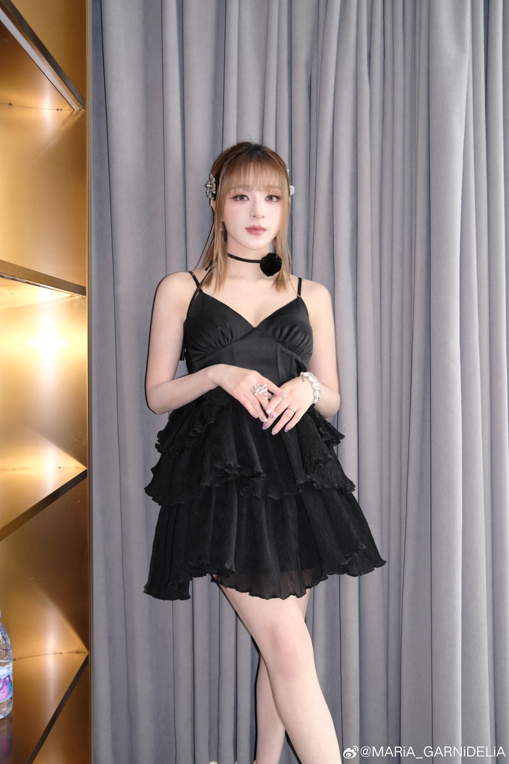 日本女歌手美依禮芽曾參演內地綜藝《乘風破浪的姐姐》。微博＠MARiA_GARNiDELiA