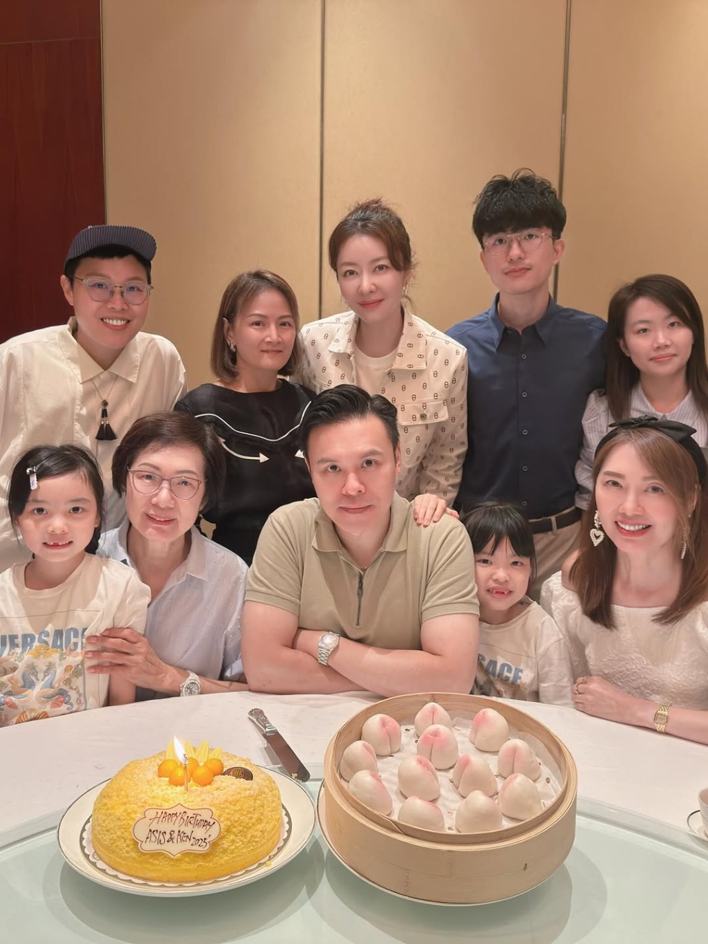 郭可盈今年缺席兩姊弟的生日聚會。 郭可盈今年缺席兩姊弟的生日聚會。