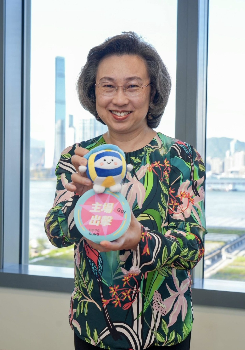 公務員事務局局長楊何蓓茵。 公務員事務局局長楊何蓓茵。