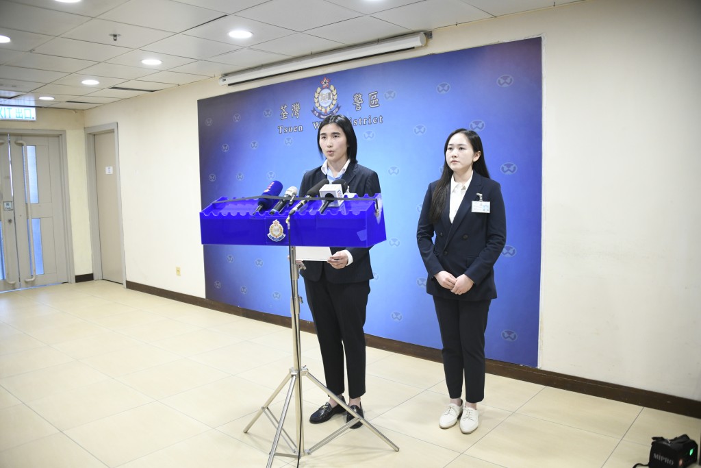 警方講述案件。