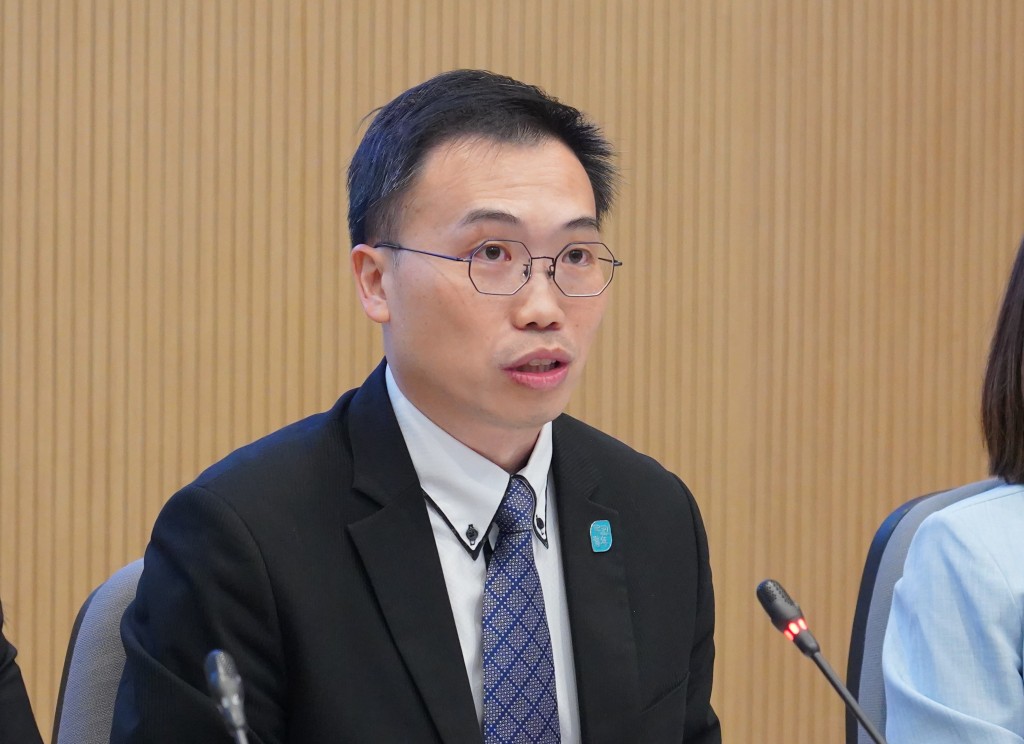 東區民政事務專員黎旨軒。 東區民政事務專員黎旨軒。