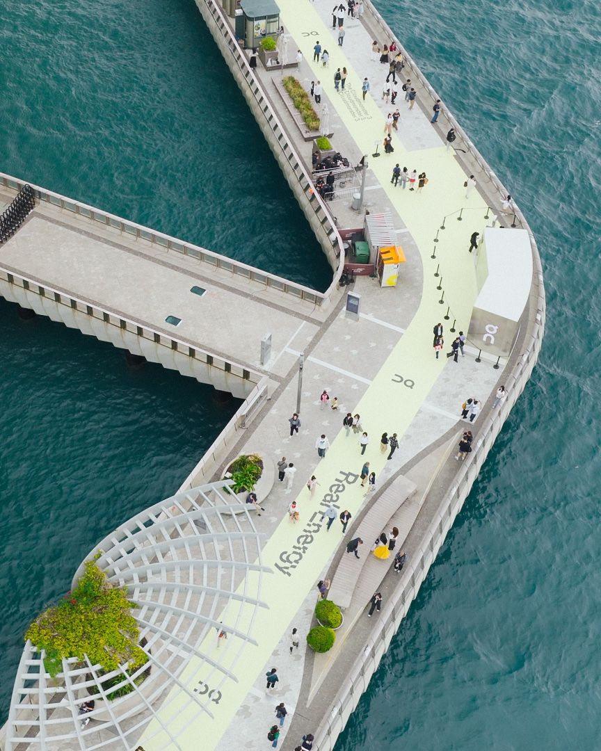 由即日至3月 29 日，星光大道將化身為On「Real Energy」 體驗空間。