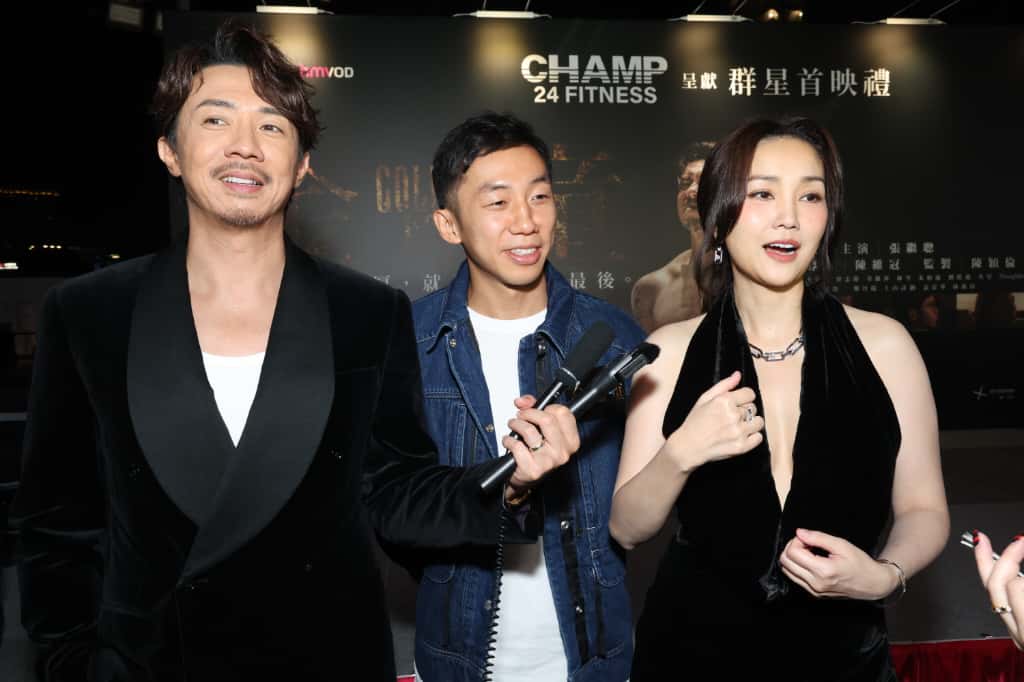 張繼聰挑戰曹星如感受速度與激情。 張繼聰挑戰曹星如感受速度與激情。