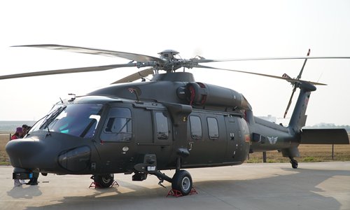 中国的直-20通用直升机。