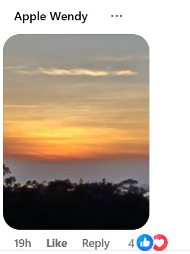 fb「香港天文台 HKO」截圖