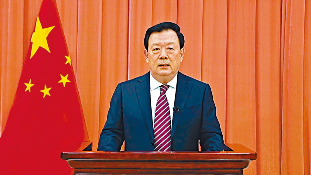 夏寶龍讚揚香港公務員團隊團結一致，發揮團隊精神，展現有擔當施政風格。