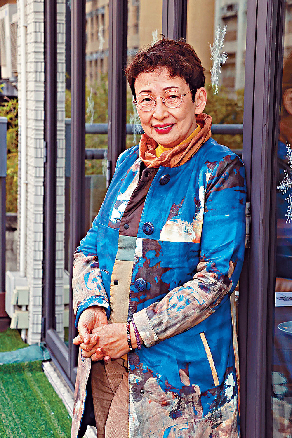 精采人生
■波姐稱自己福大命大如同重生，要活出精采人生。