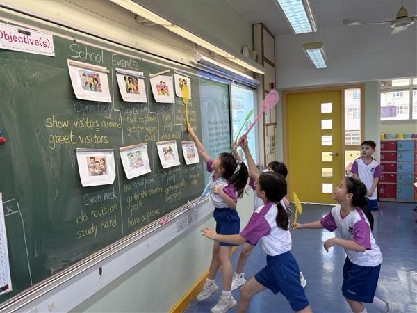 中英文科的識字活有着「好玩」的共通點。（圖片來源：受訪學校提供）