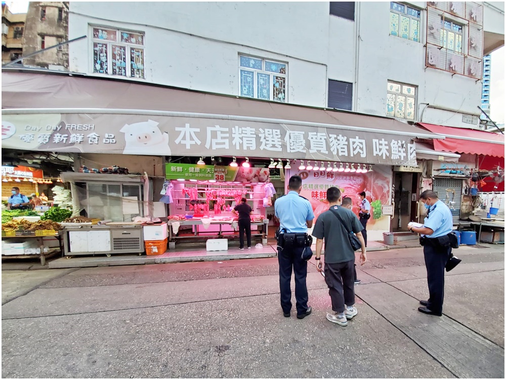 警方到場調查。