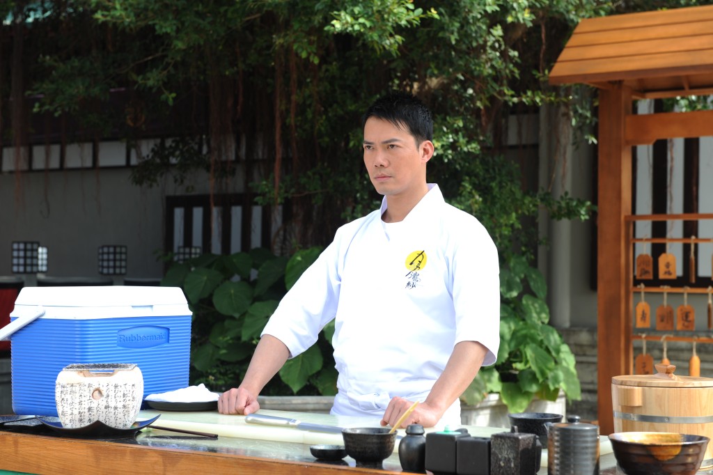 其后张智霖与谢天华、胡杏儿、刘松仁主演的《鱼跃在花见》亦是由板长寿司赞助食物，兼任厨艺顾问。