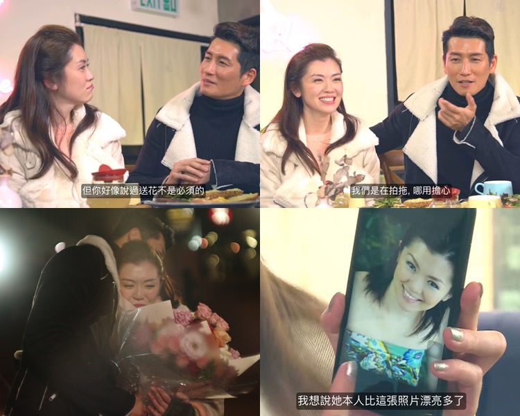 袁文傑分享相戀經過。（無線電視截圖）