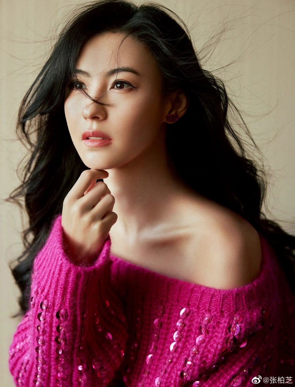 被告張柏芝。 被告張柏芝。