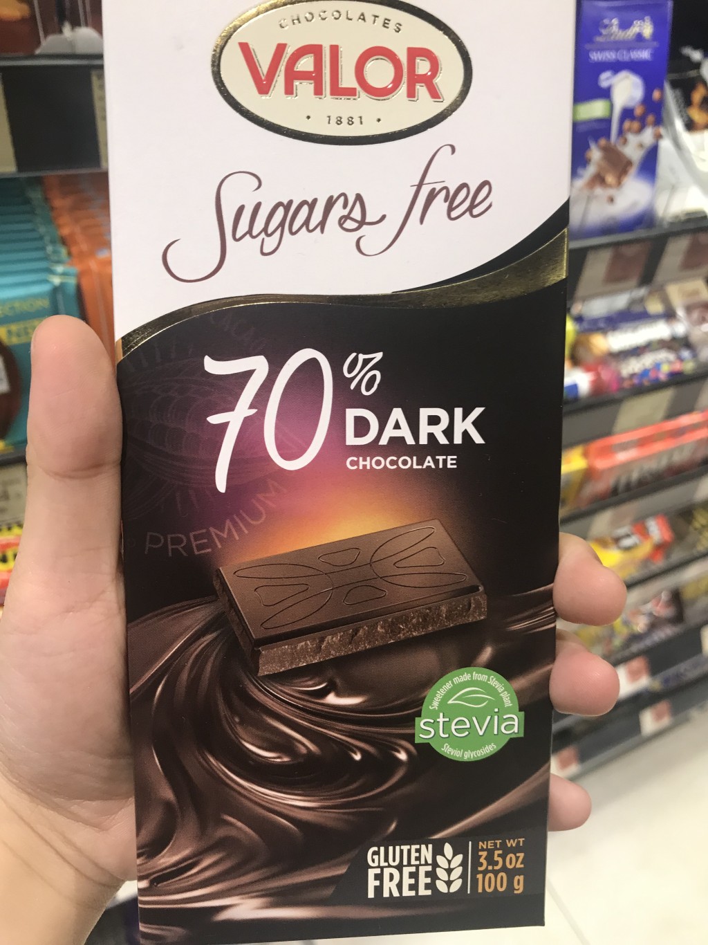 Valor-70%黑朱古力（無糖）
