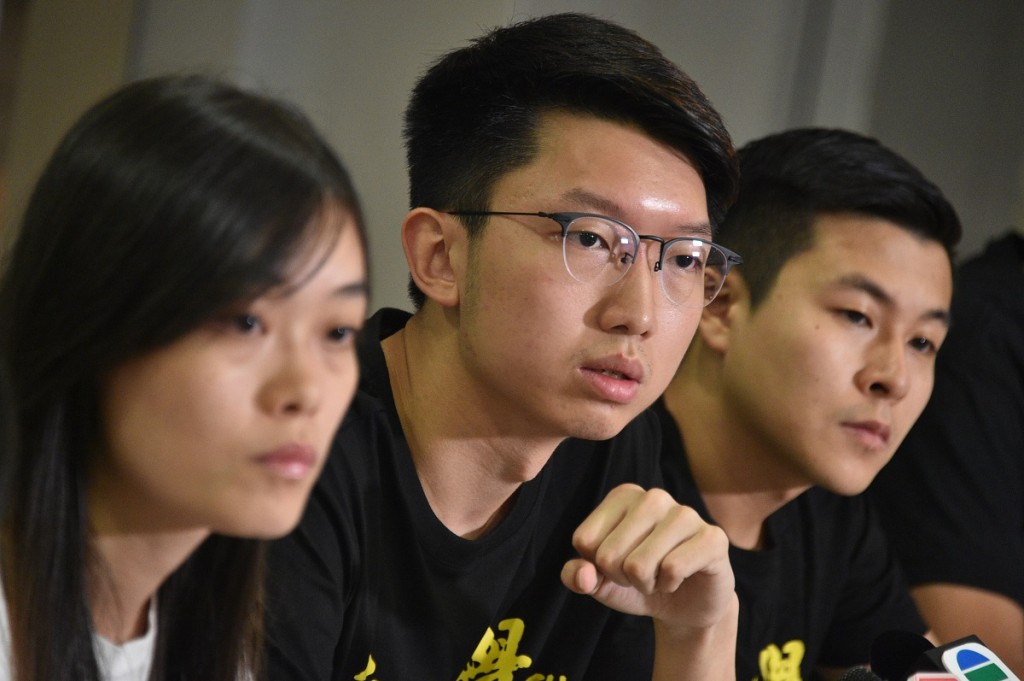 張崑陽有份成立香港大專學界國際事務代表團。資料圖片