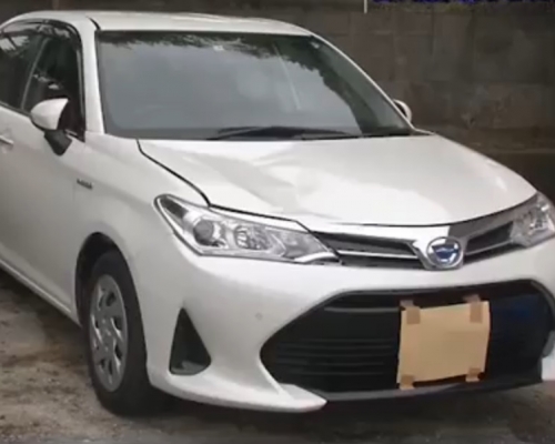 台灣男子沖繩自駕遊衝燈撞傷小學生。網上圖片