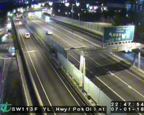 元朗公路近博愛交匯處