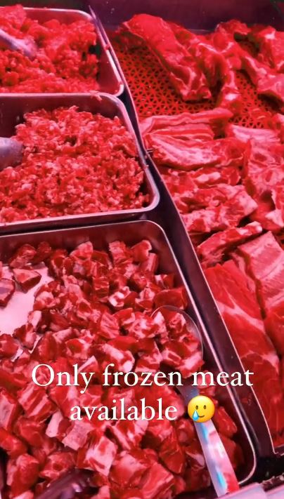 買凍肉。