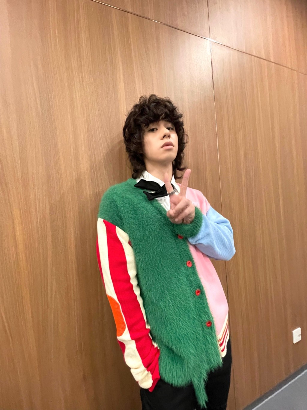 曾比特明言人生中首次面對那麼多觀眾。