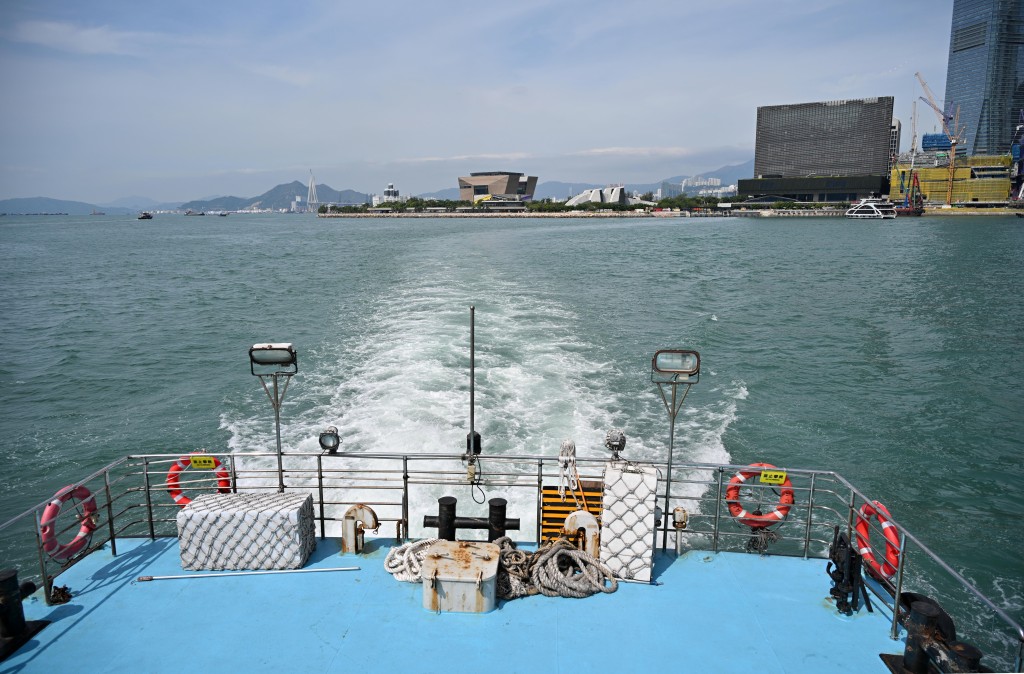 西九渡輪正在試營運。