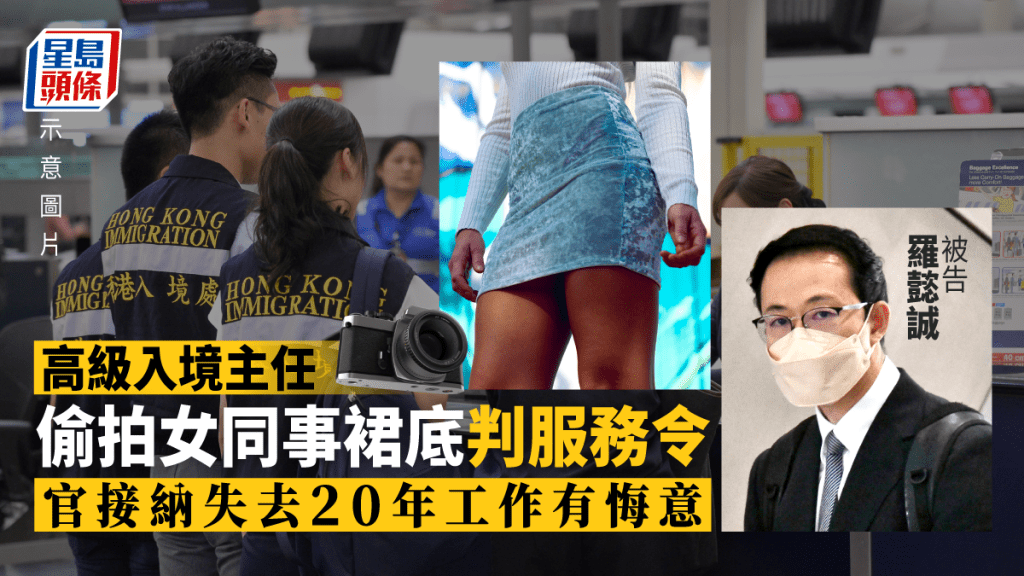 被告前高级入境主任罗懿诚。