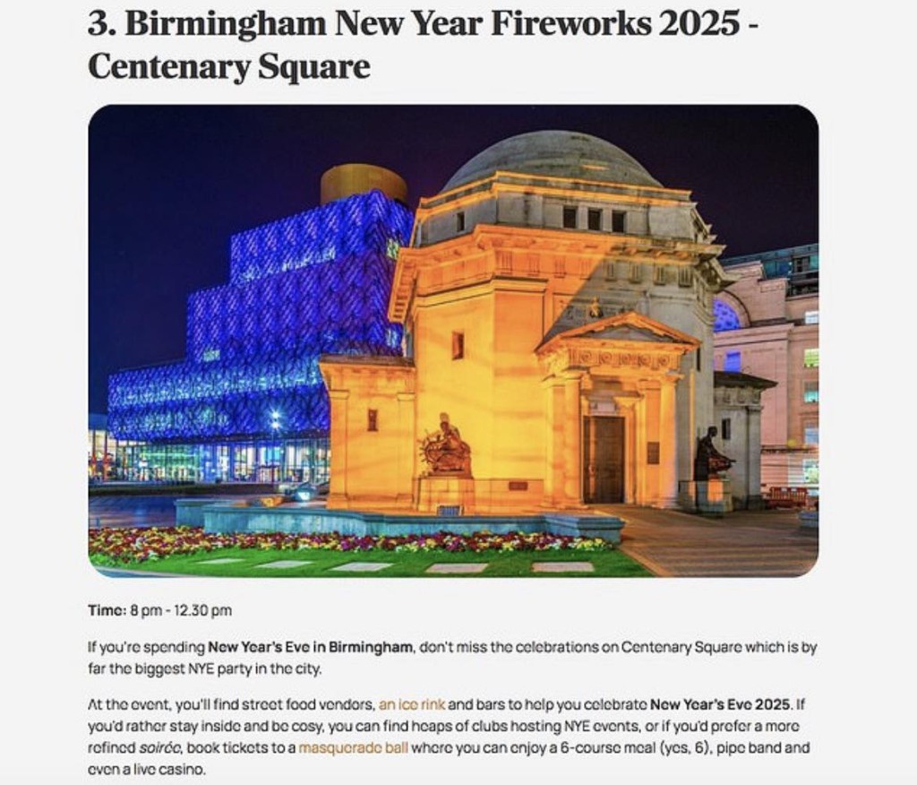 疑似AI生成的虛假活動資料。